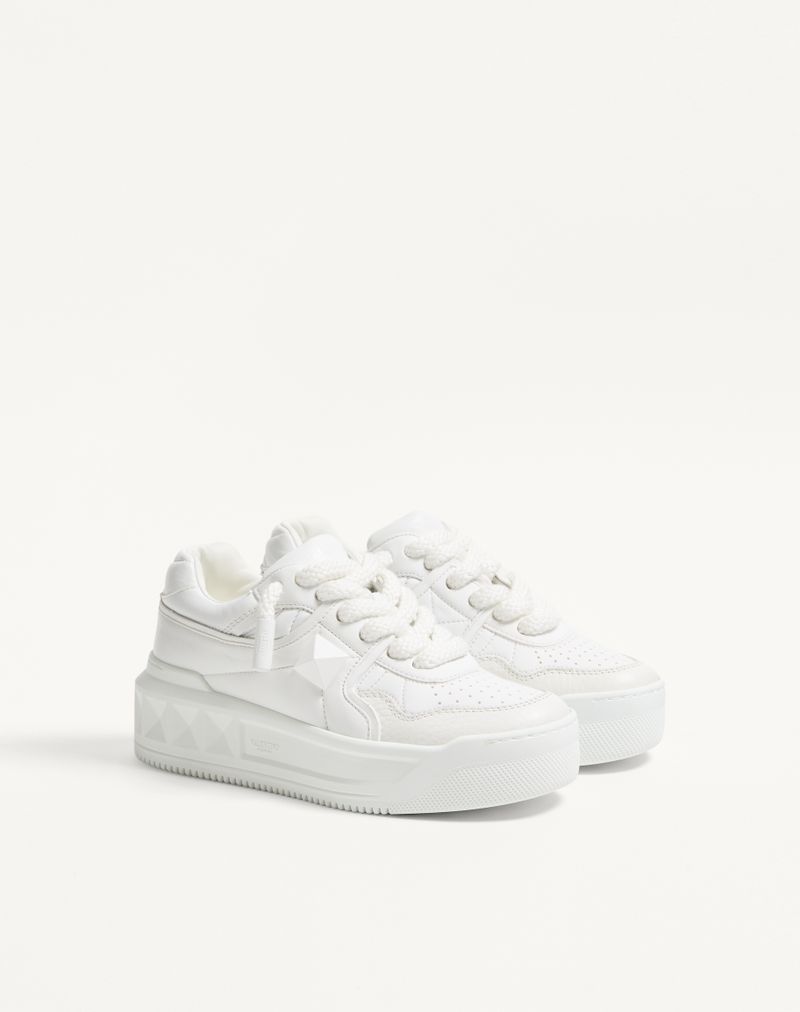 Baskets One Stud XL en cuir nappa