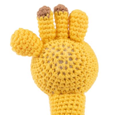TIAKI Gestricktes Hundespielzeug Giraffe