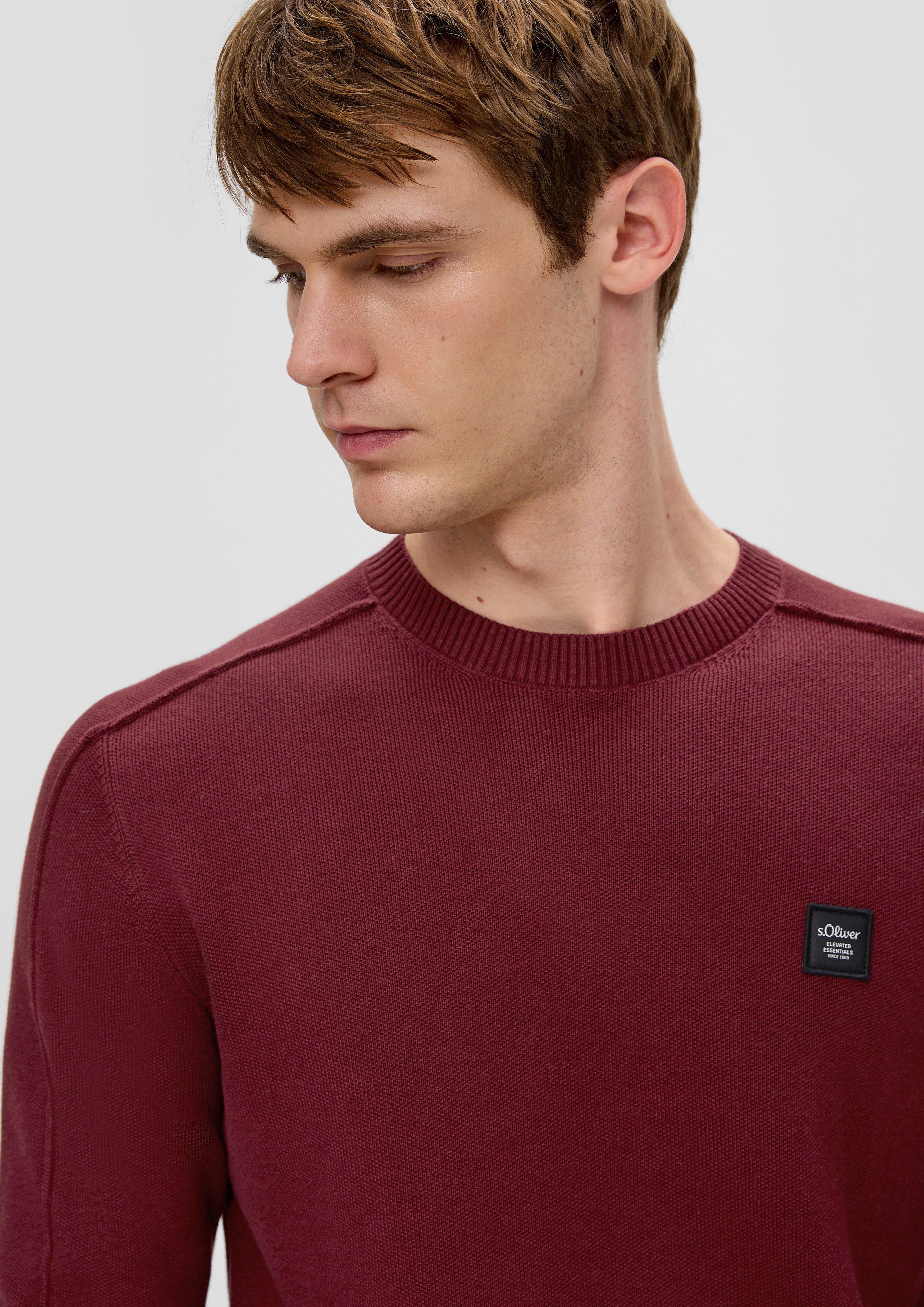 Weicher Strickpullover aus Baumwolle  2141329-3976