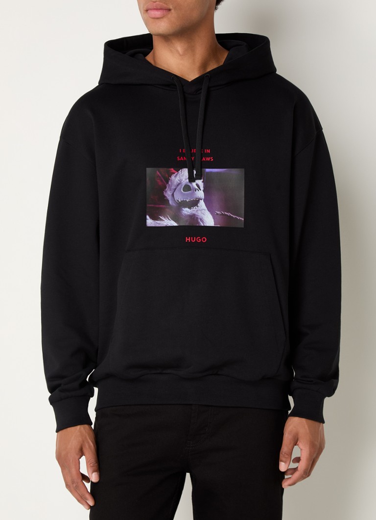 HUGO BOSS Diskellington hoodie with front and back print