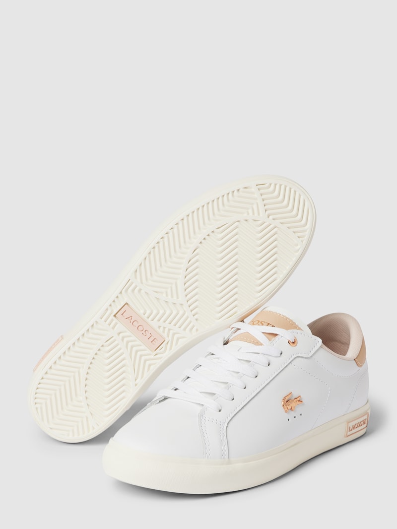 Sneaker mit Label-Detail Modell 'POWERCOURT' in weiß