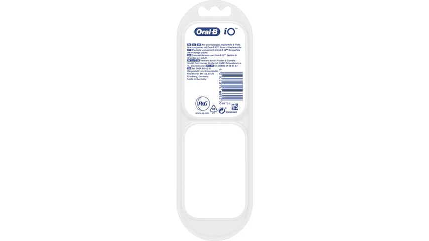 Oral-B iO Aufsteckbürsten Spezialisierte Reinigung