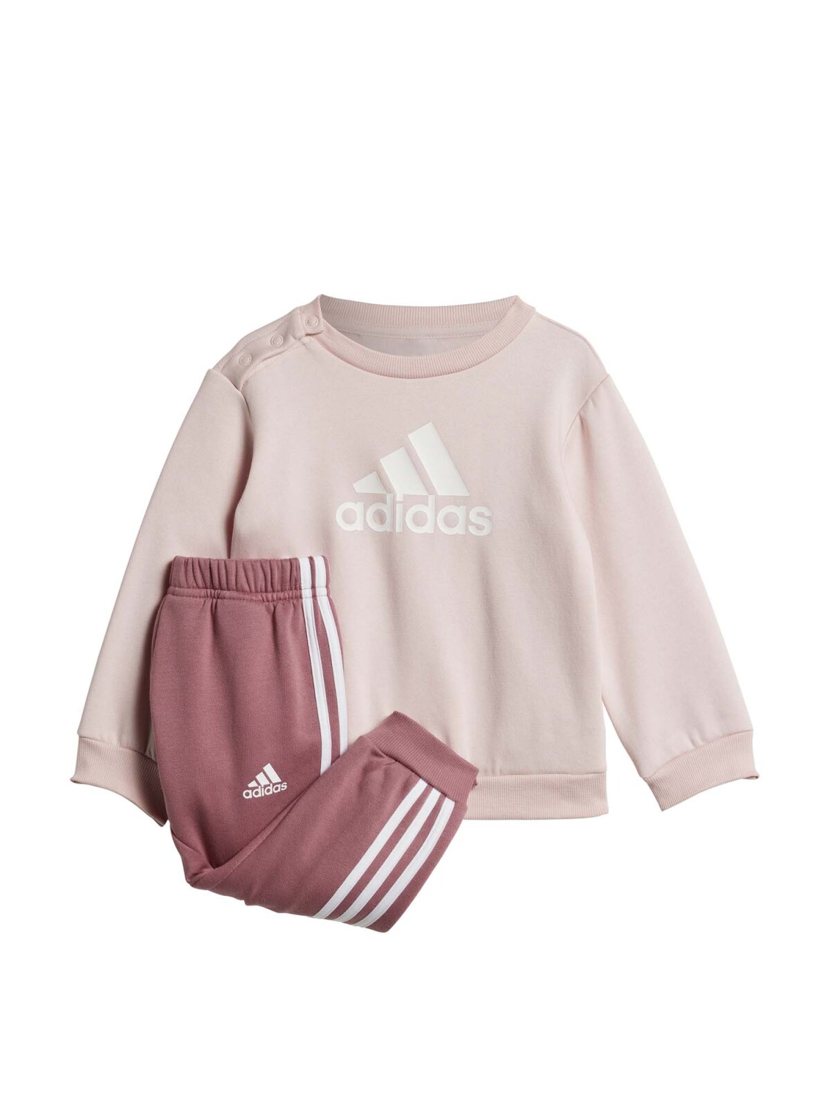 Adidas Badge of Sports Jogginganzug Kinder rosa