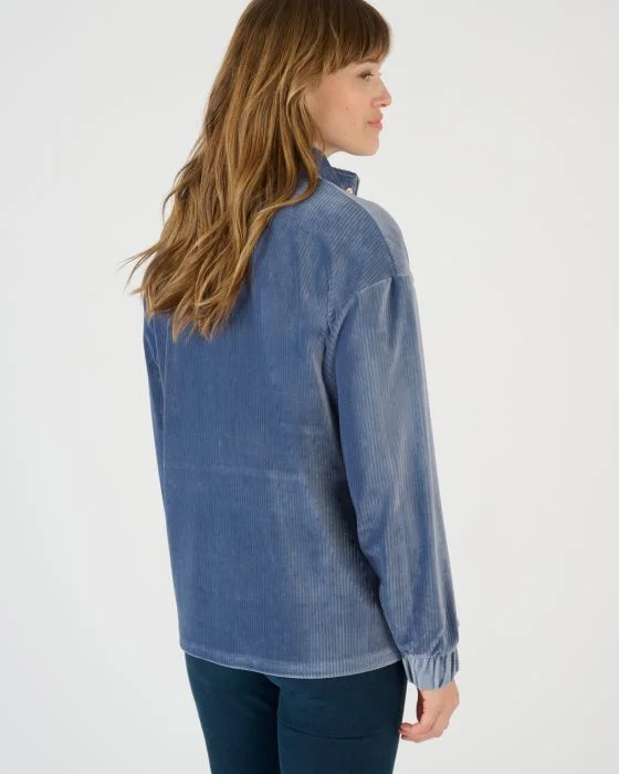 Sweat-shirt de détente velours