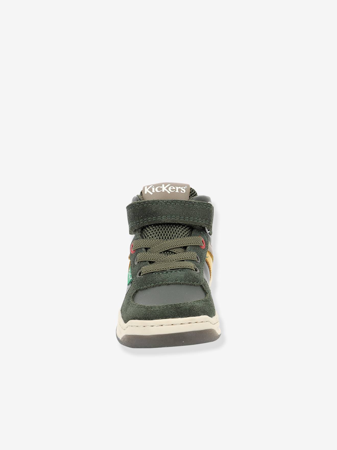 Kickers Kinder Sneakers KICKALIEN KICKERS - khaki