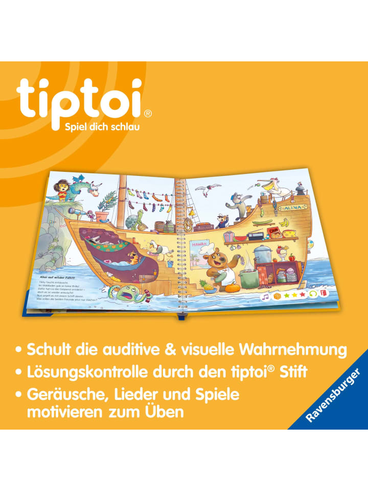 Ravensburger tiptoi® Meine Lern-Spiel-Welt - Konzentration und Wahrnehmung günstig kaufen onesize