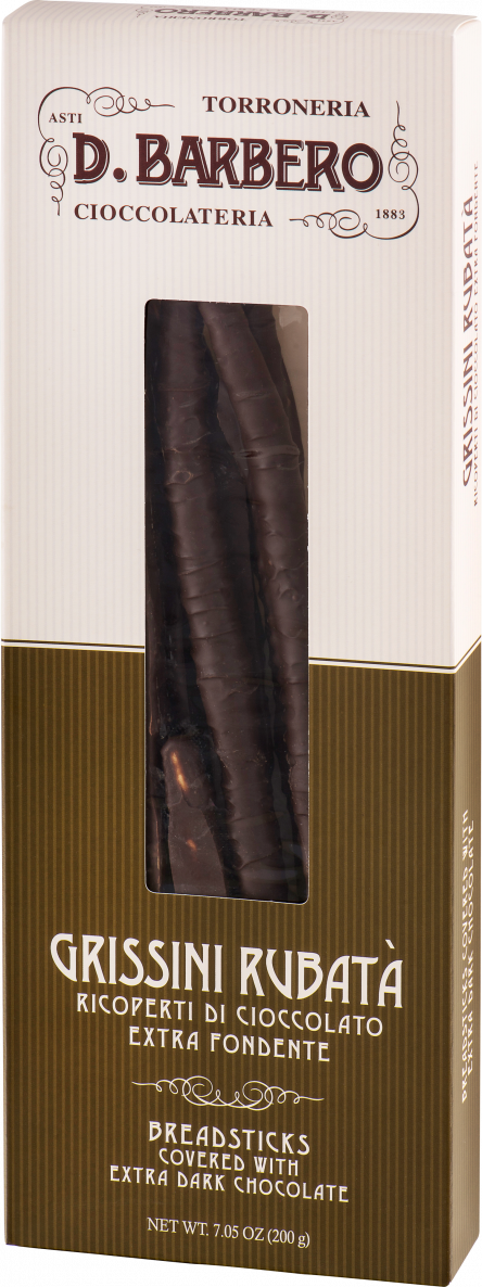 D.Barbero Grissini mit Zartbitterschokolade 200g