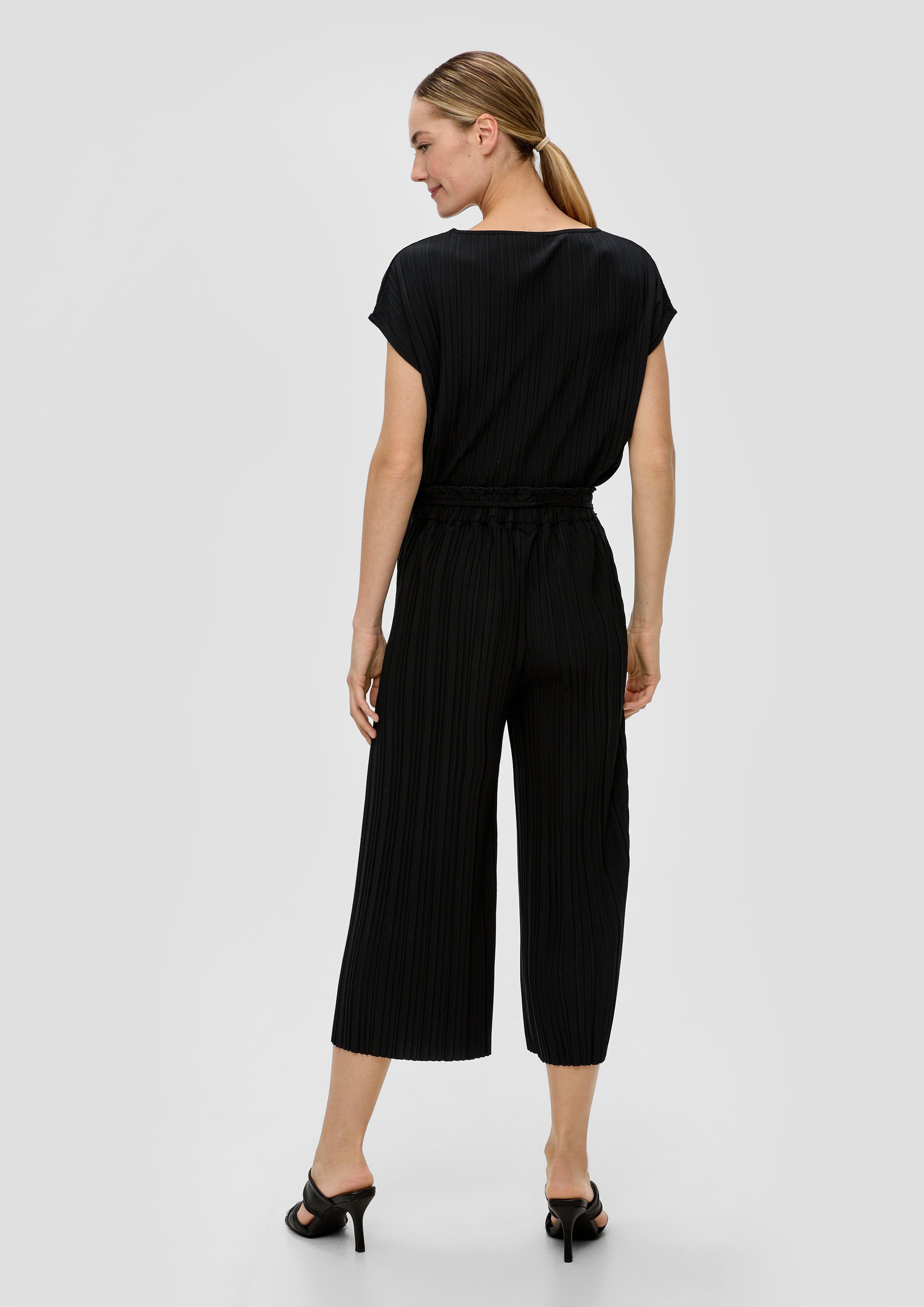 Plissierte Hose mit Wide Leg  2142551-9999