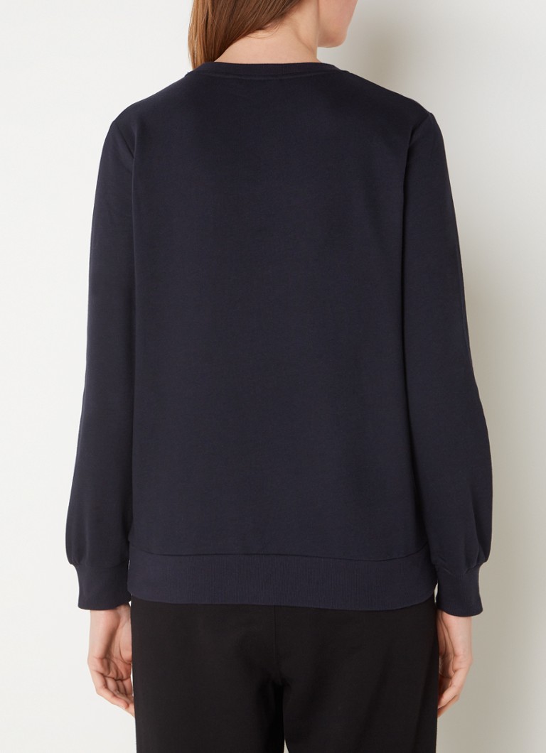 Pulover Tommy Hilfiger Lounge cu logo brodat