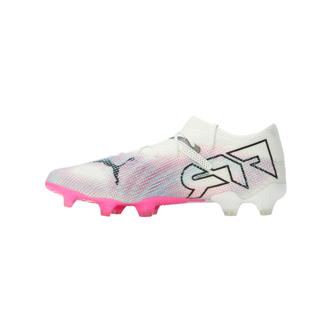 PUMA FUTURE 7 Match Low FG/AG Phenomenal Weiss Schwarz Pink F01