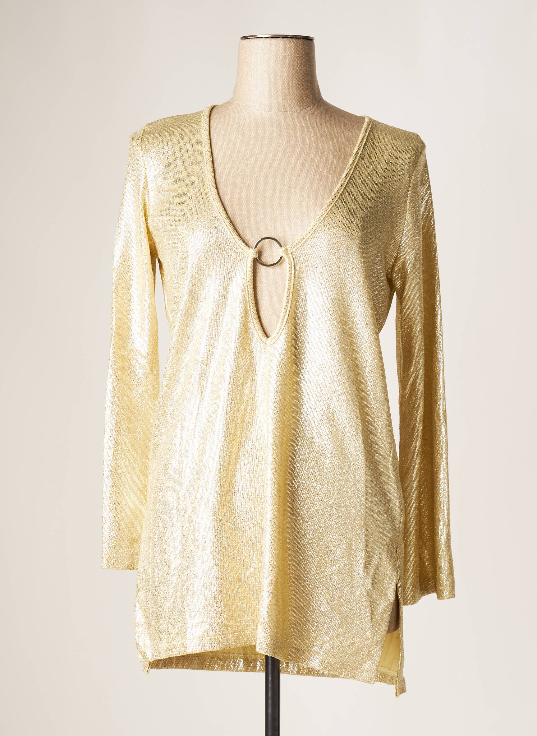 Vie Ta Vie Tops Femme couleur beige