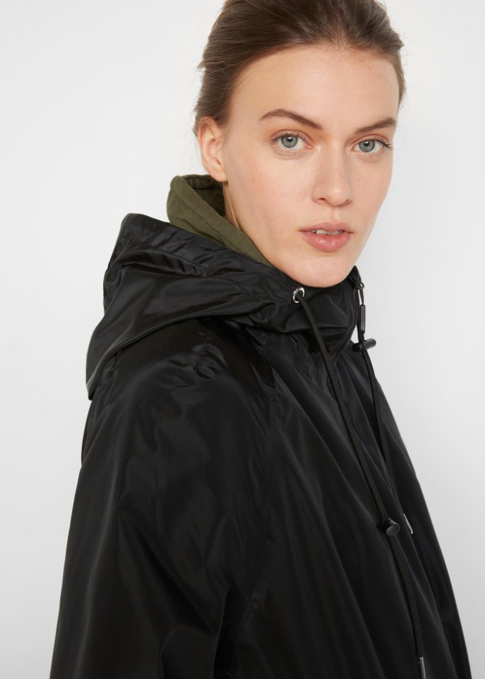 Oversize Funktions-Mantel, sehr weit, wasserdicht