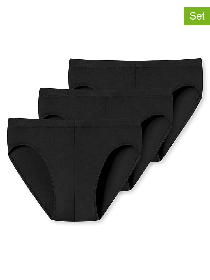 UNCOVER BY SCHIESSER 3er-Set: Slips in Schwarz günstig kaufen
