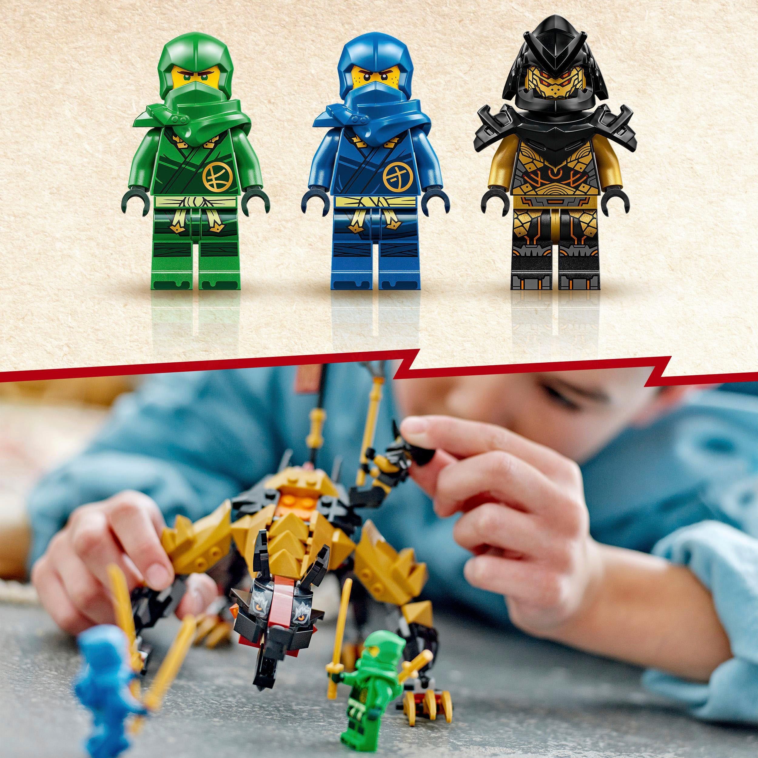LEGO® Konstruktionsspielsteine Jagdhund des kaiserlichen Drachenjägers (71790), LEGO® NINJAGO, (198 St), Made in Europe