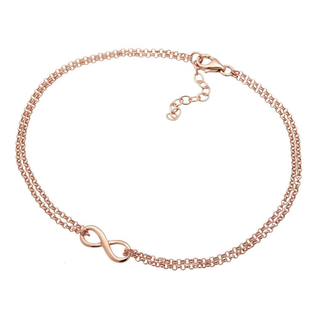 Elli Elli Bracelet de Cheville Femmes pendentif infinité tendance en argent sterling 9 Bijoux