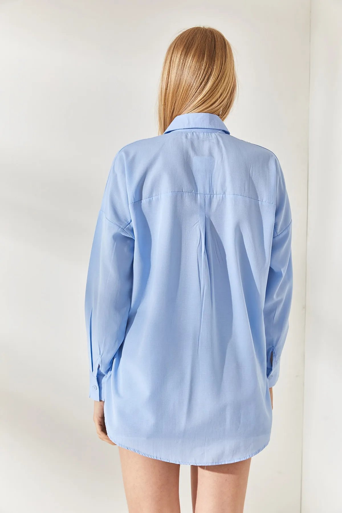 Olalook  Hemd - Blau - Relaxed Fit