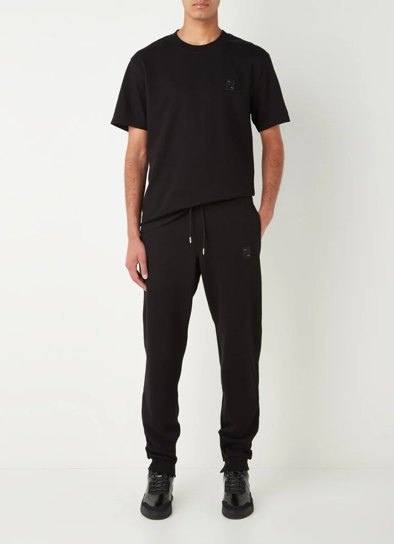 Koszulka z bawełny organicznej Filling Pieces Lux z haftem
