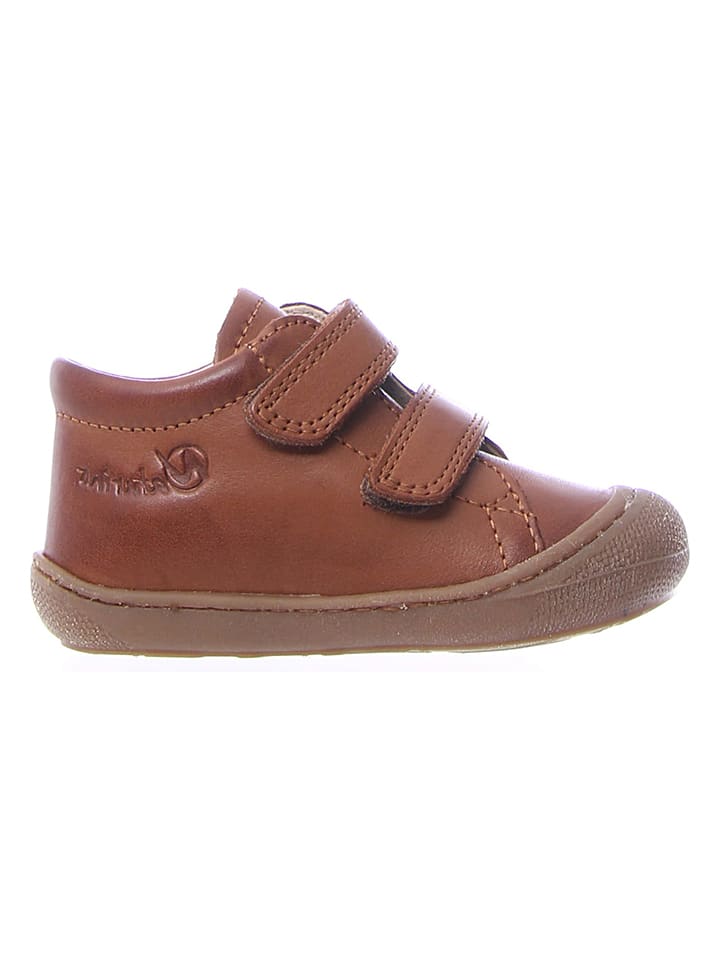 Naturino Leder-Sneakers in Hellbraun günstig kaufen