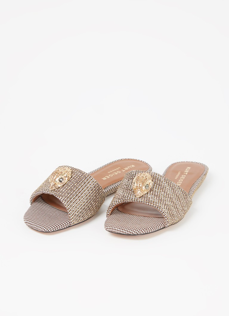 Kurt Geiger Kensington slide with rhinestones