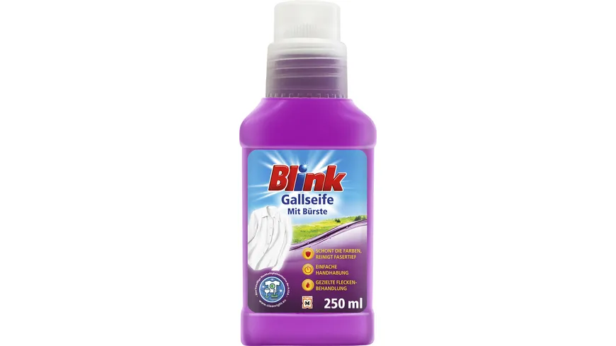 Blink Gallseife mit Bürste 250 ml
