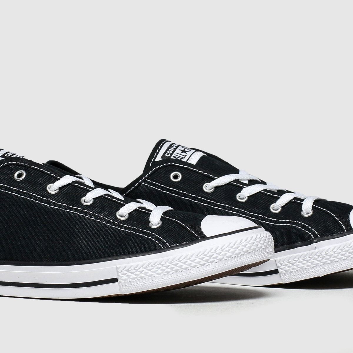Converse All Star Dainty Ox tornacipő fekete-fehér színben