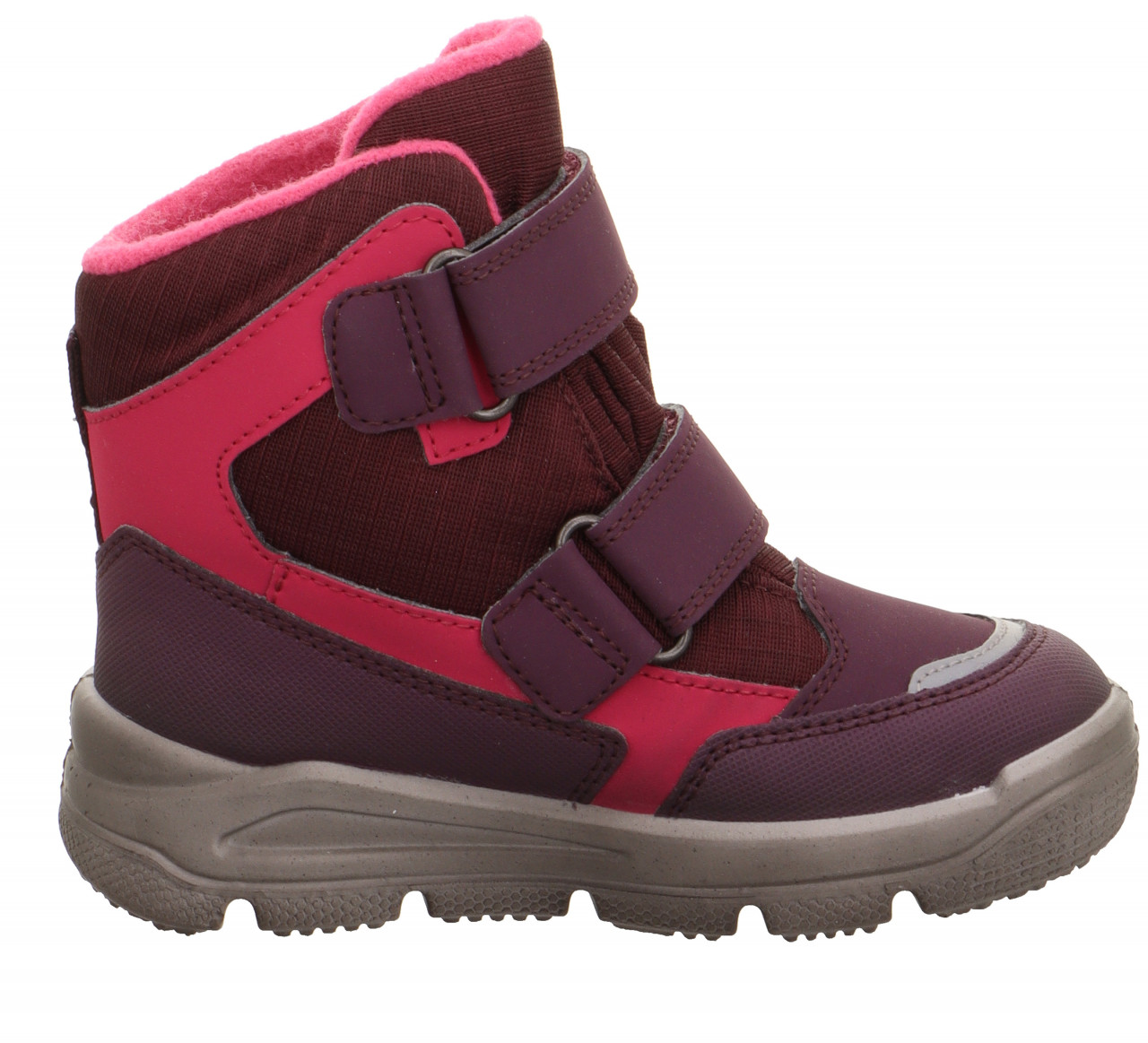 MARS - Rot/Pink Boots mit Klettverschluss