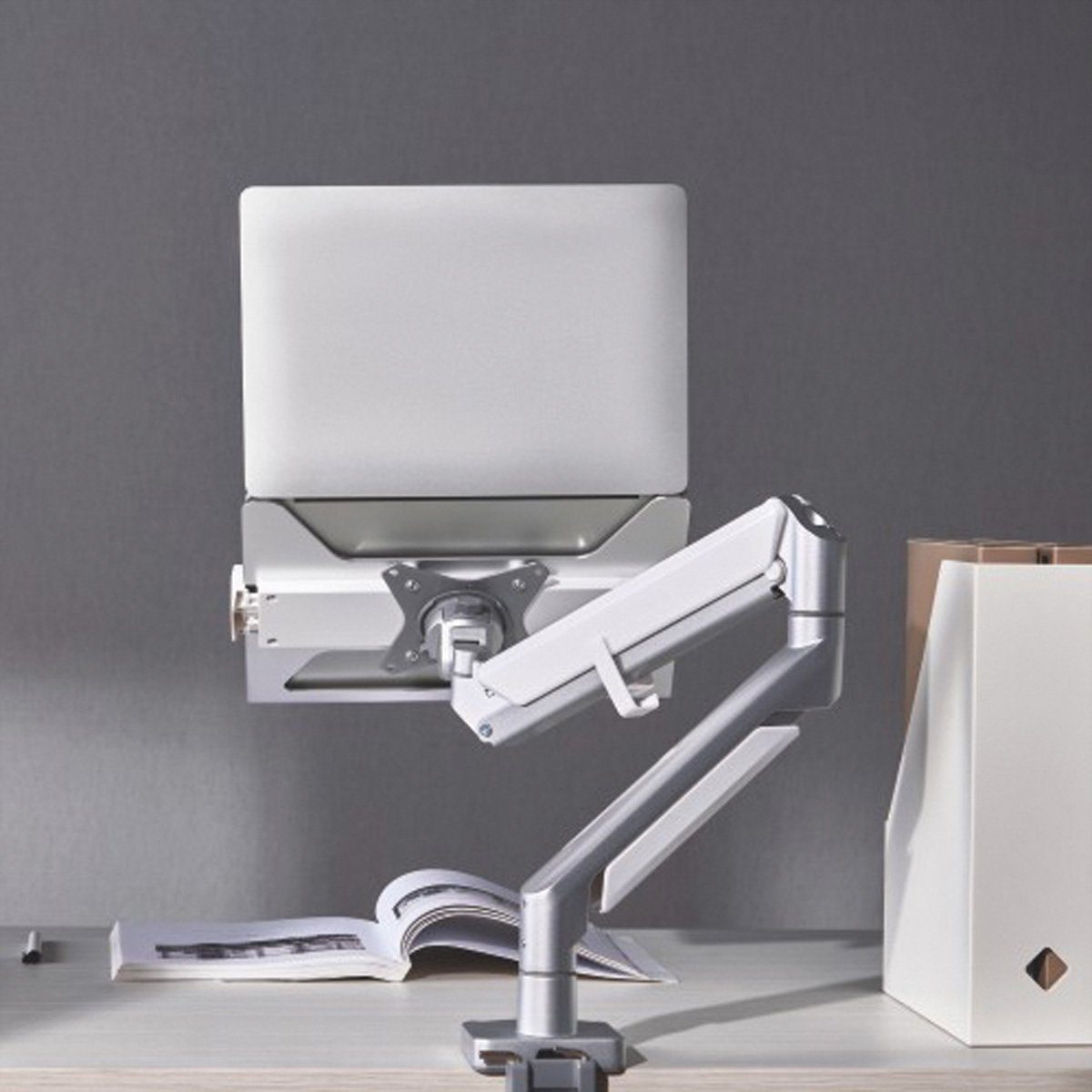 VALUE Universal Notebook-/Tablet-Halterung, VESA kompatibel Monitor-Halterung, (flexibel)