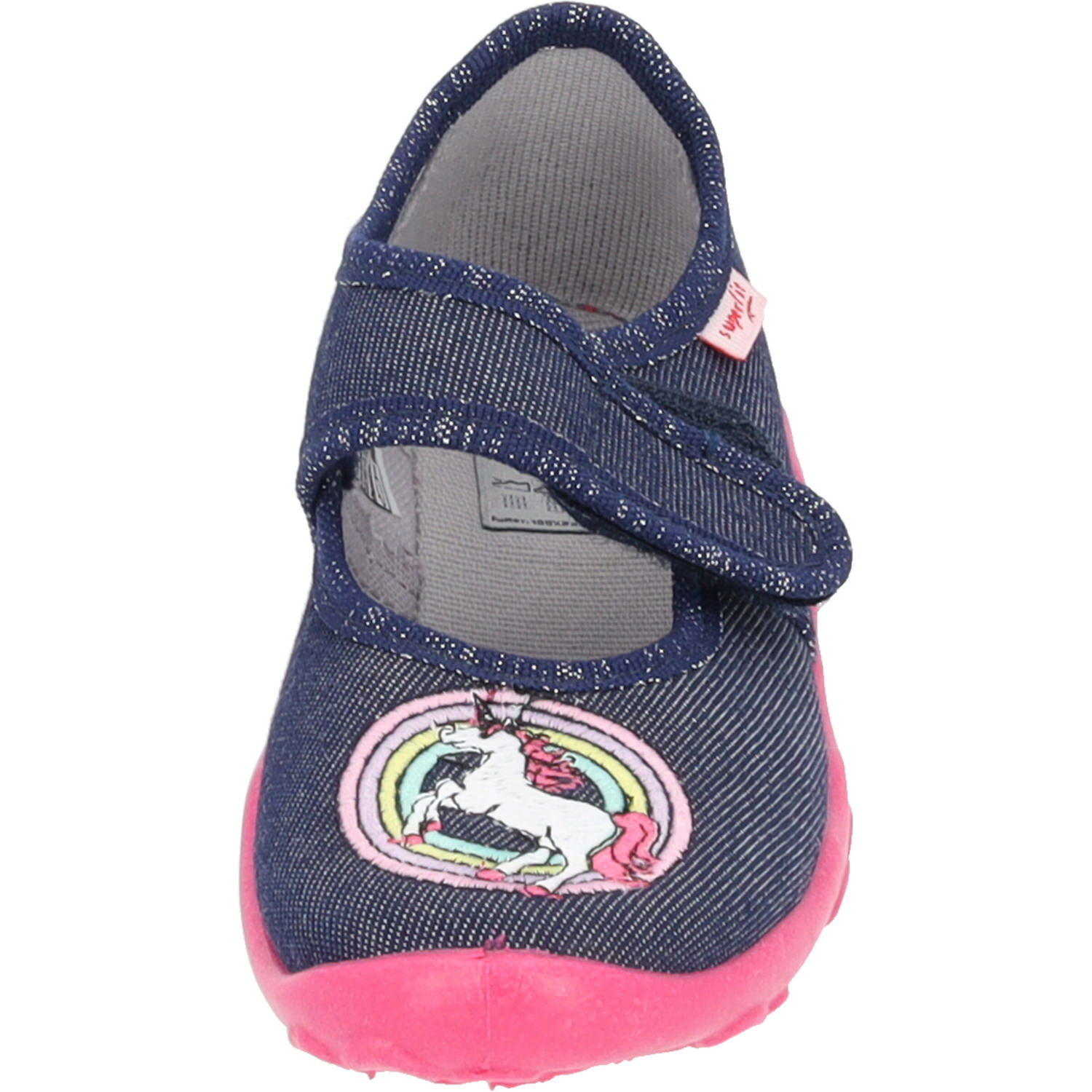 Superfit BONNY 00282, Hausschuhe, Kinder, BLAU/PINK