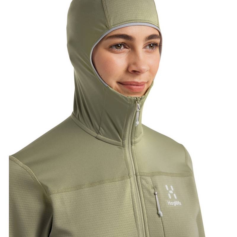 Haglöfs L.I.M Mid Multi Hood Fleecejacke Damen