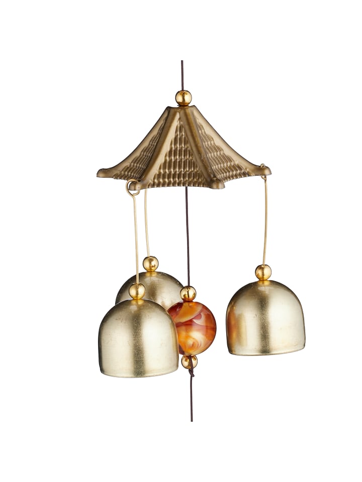 relaxdays 2 x Windspiel in Gold/ Schwarz günstig kaufen onesize
