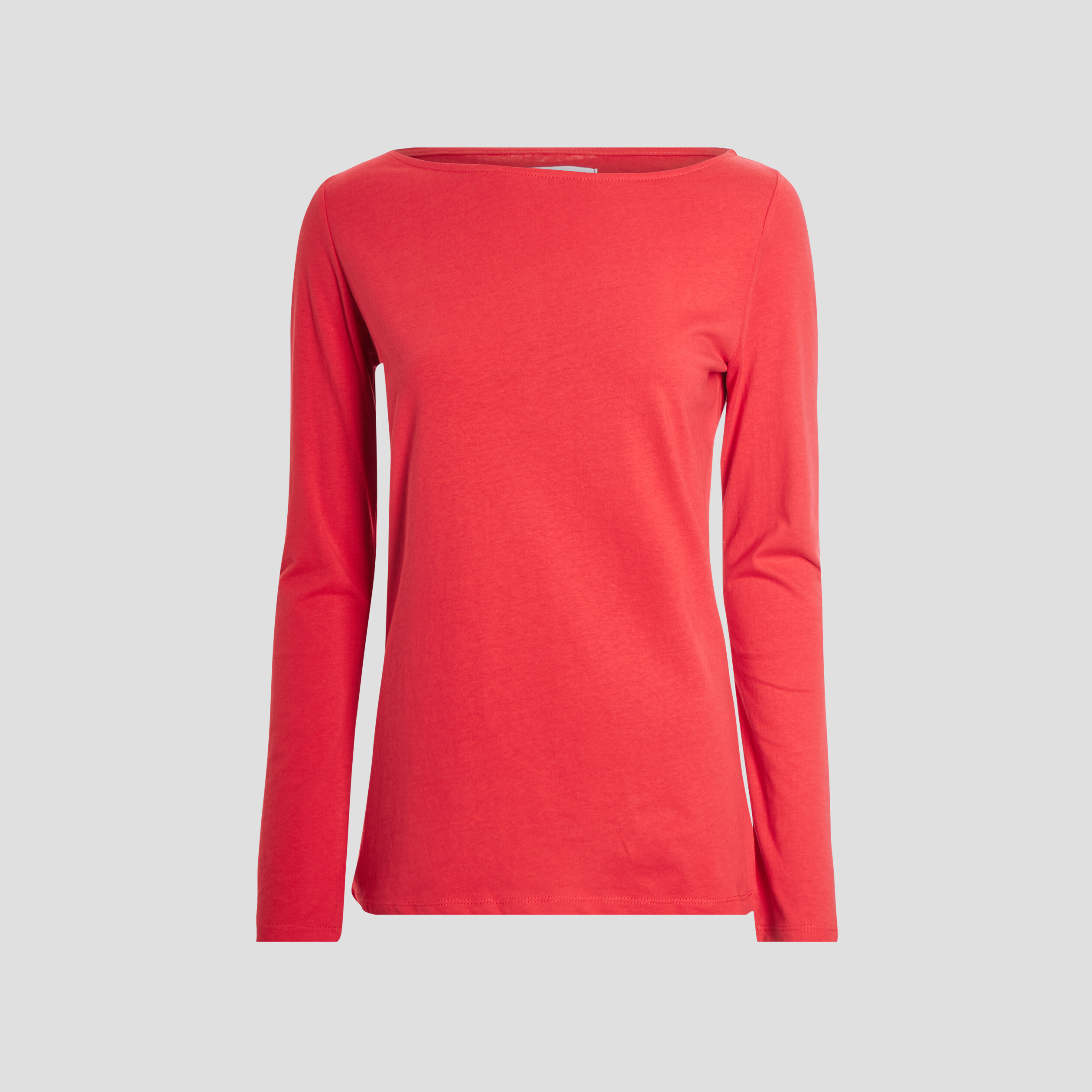T-shirt manches longues rouge femme | La Halle