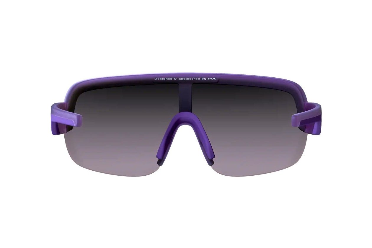 POC Aim - Purple Quartz Translucent/Violet/Silver Mirror