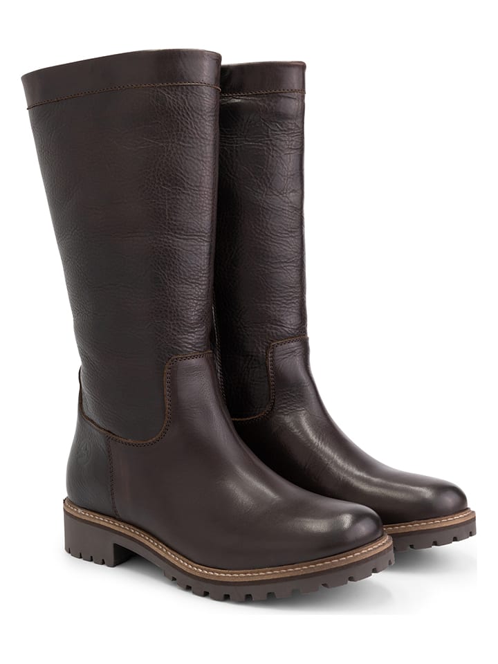 TRAVELIN' Leder-Stiefel 
