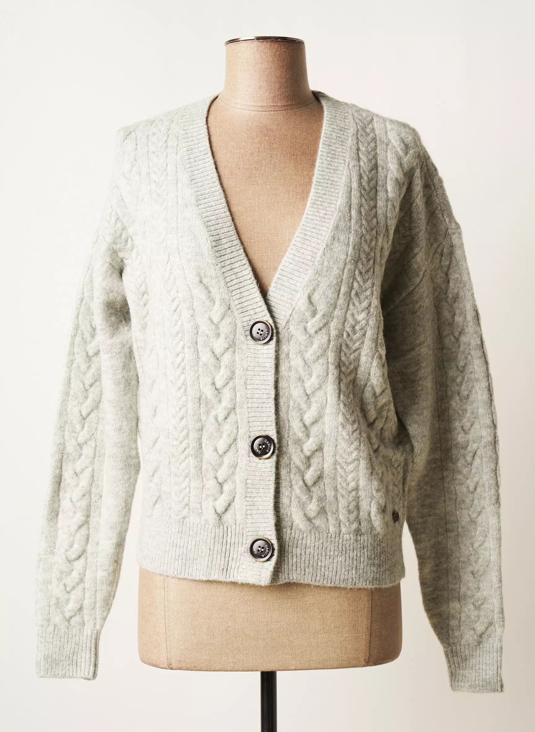 Garcia Cardigans Femme couleur gris