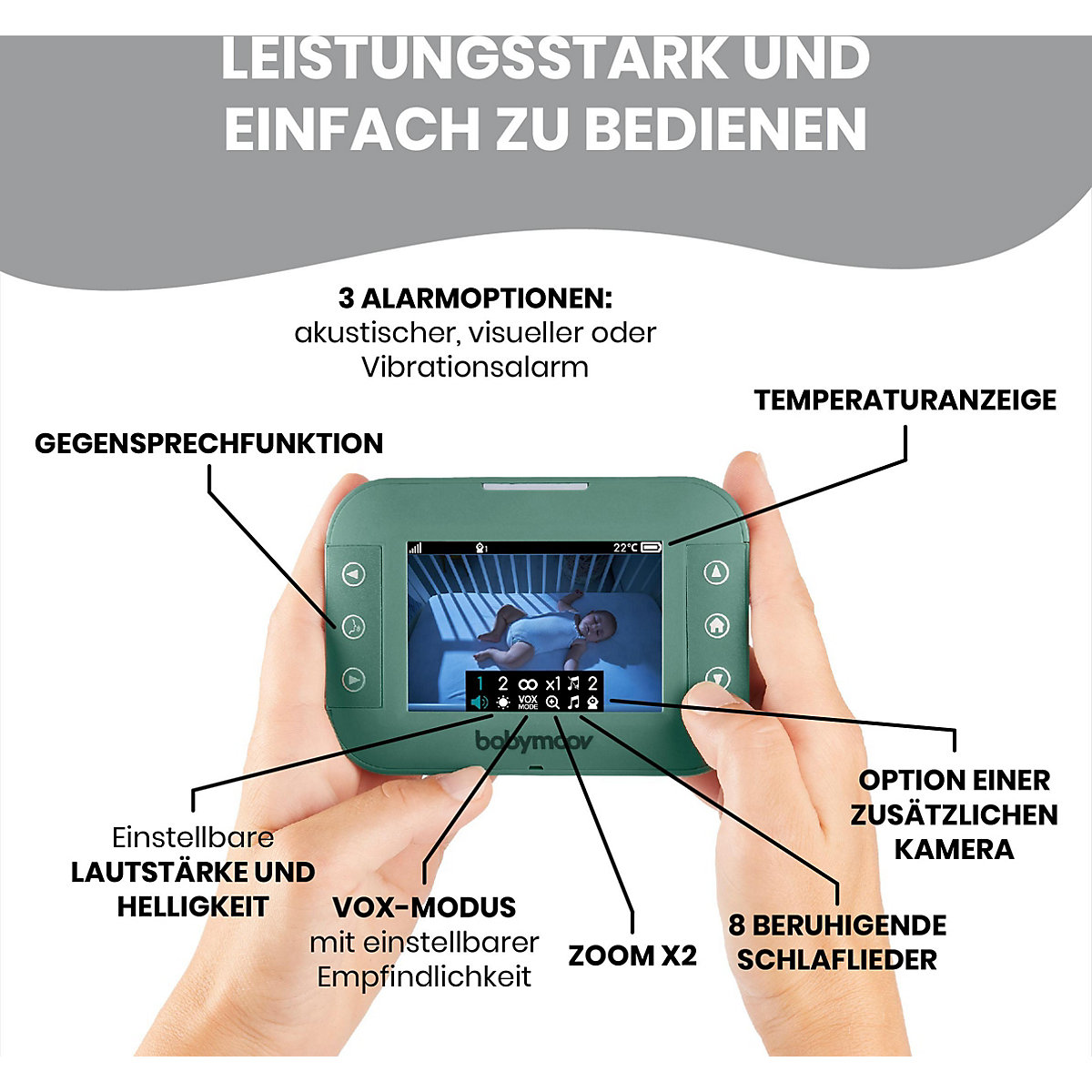Babyphone mit Kamera YOO MASTER