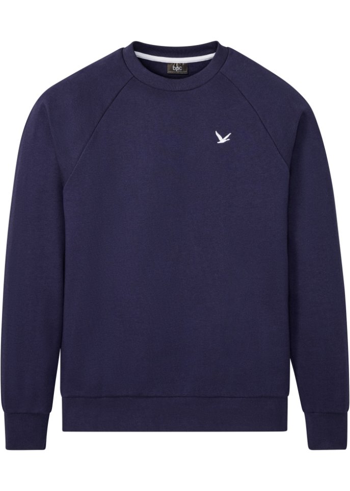 Sweatshirt mit recyceltem Polyester und Raglanärmeln