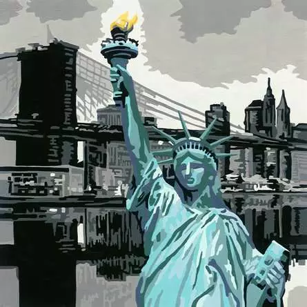 CreArt New York City Vibes - Malen nach Zahlen für Erwachsene