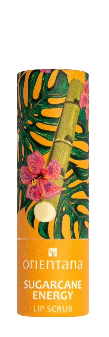 „Orientana“ natūralus lūpų šveitiklis „Sugarcane Energy 4“,