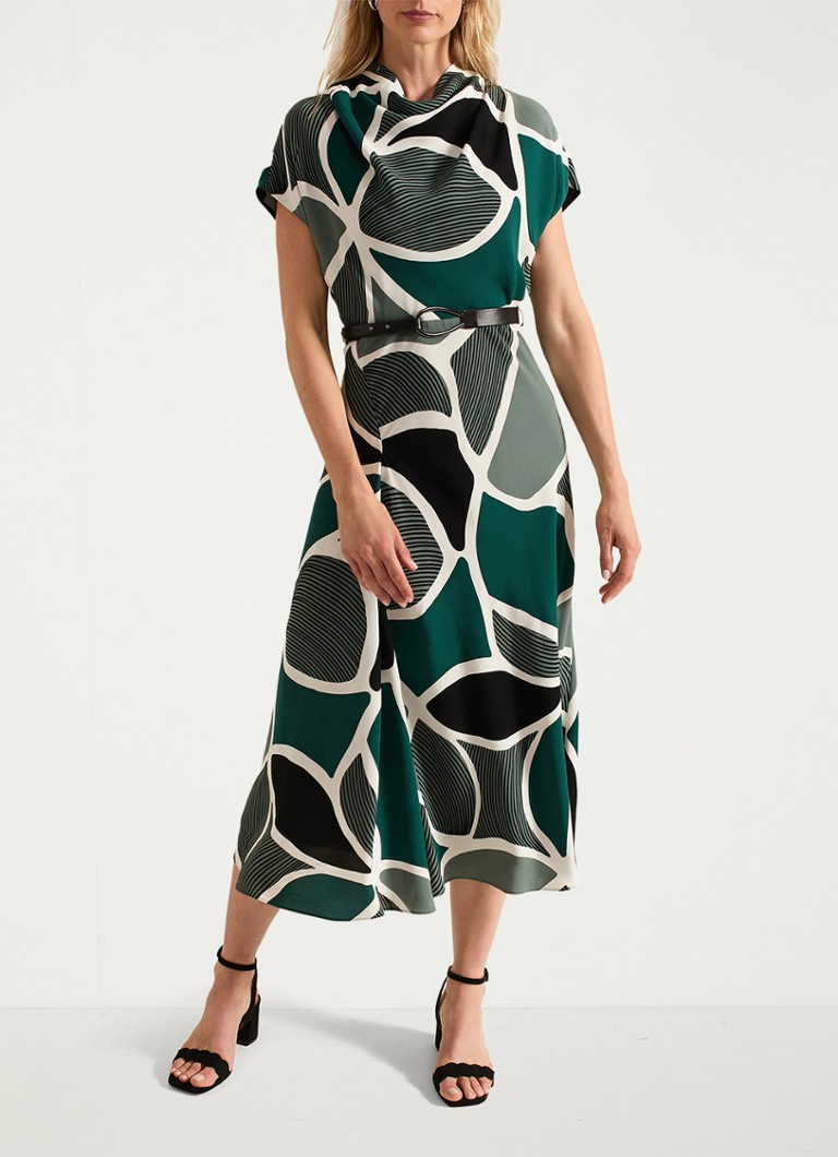 Robe midi Zaynab de Phase Eight avec manches chauve-souris et ceinture
