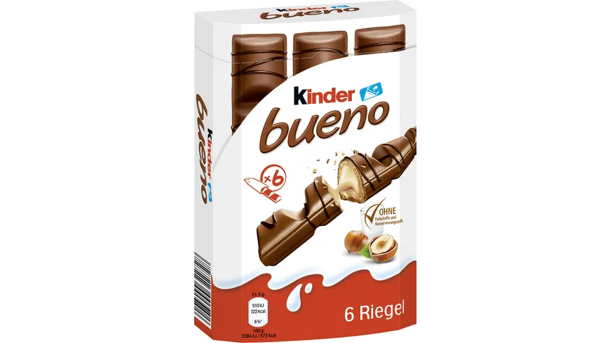 kinder bueno 6er Riegel 129 g