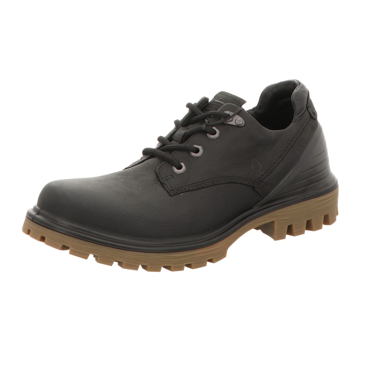 ECCO Komfort Schnürer schwarz TRED TRAY M