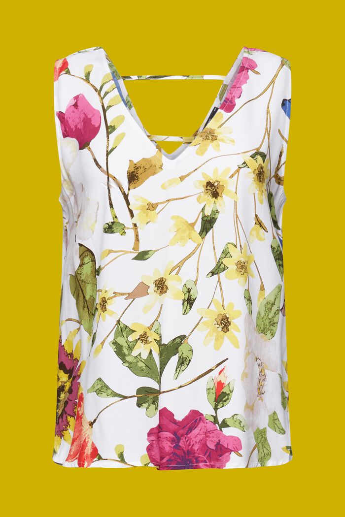 Ärmellose Bluse, LENZING™ ECOVERO™