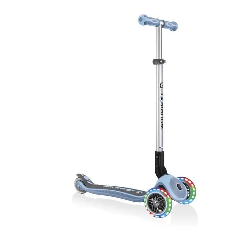 Trottinette PRIMO FOLDABLE PREMIUM LIGHTS 3 roues lumineuses, pliable