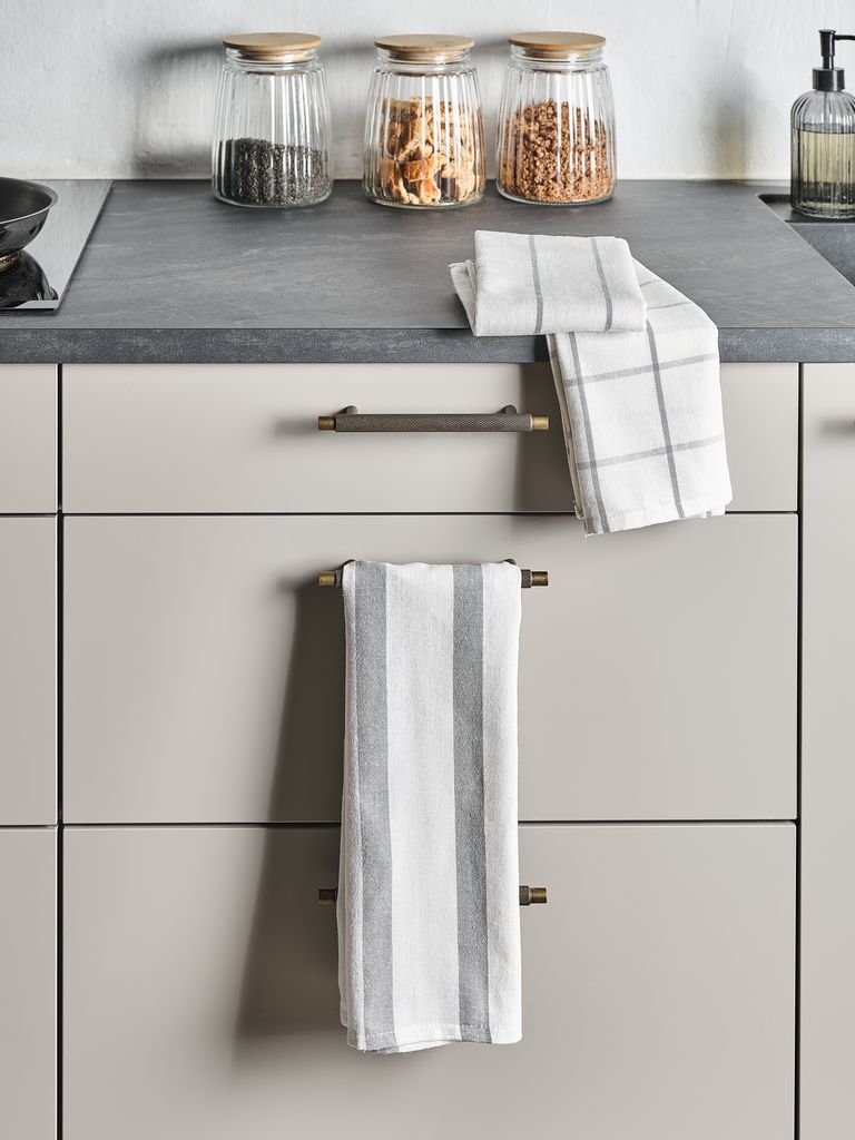 Torchon de cuisine en inox 50 x 70 cm, lot de 3.