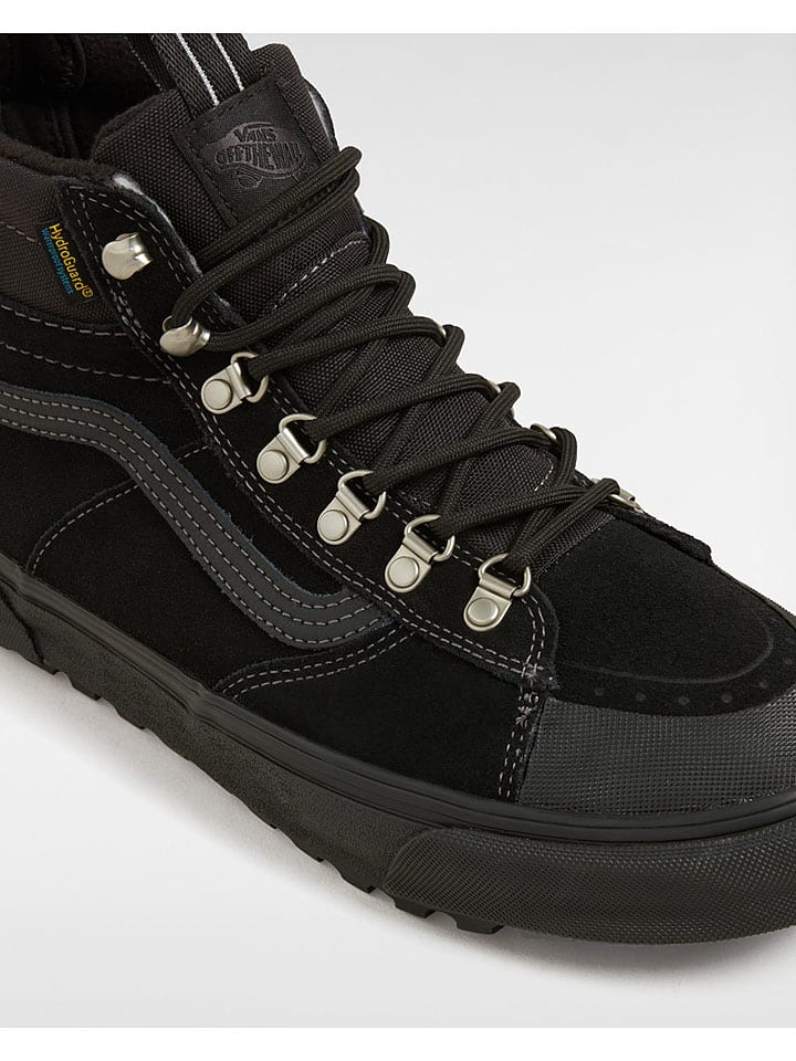 Vans Leder-Sneakers in Schwarz günstig kaufen