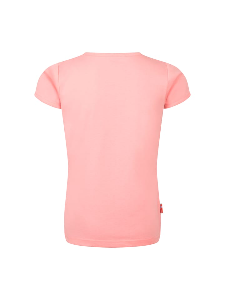 Trollkids Funktionsshirt Logo in peony rose günstig kaufen