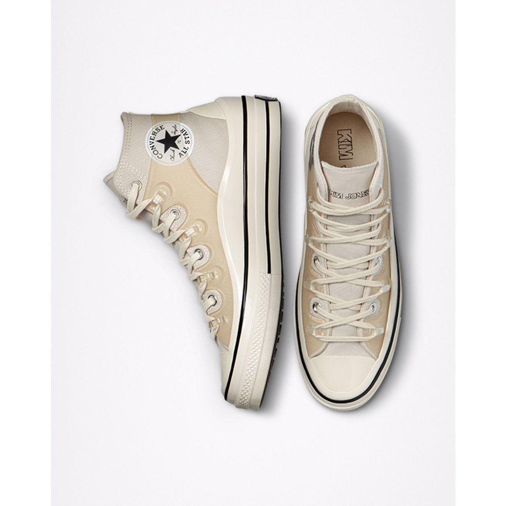 Converse Chuck 70 Utility Wave Hi x Kim Jones 171258C / weiss