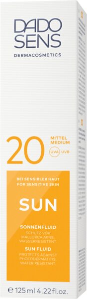 DADO SENS SUN Sonnen-Fluid SPF 20 Sonnenlotion
