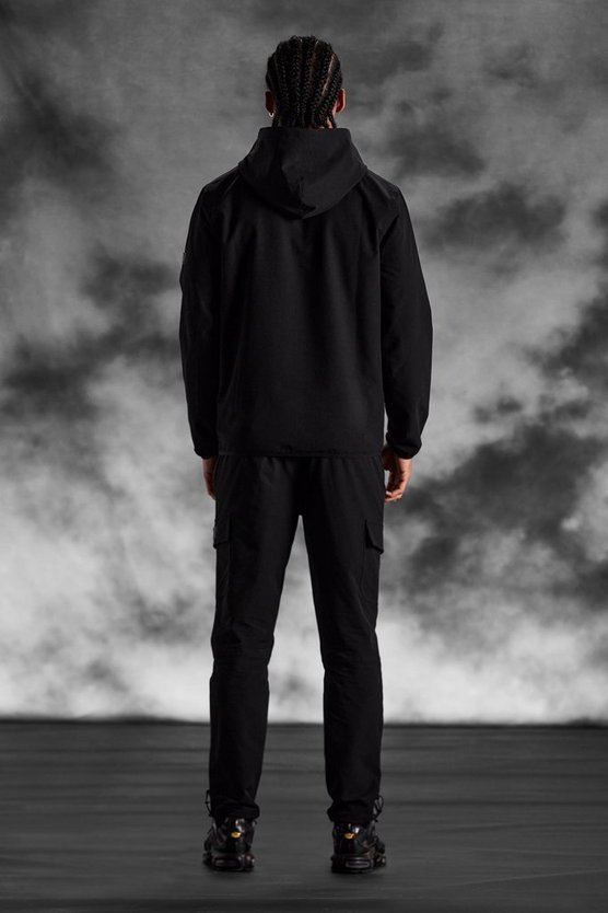 ArrDee Slim-Fit Stretch Cargohose mit Reißverschlüssen