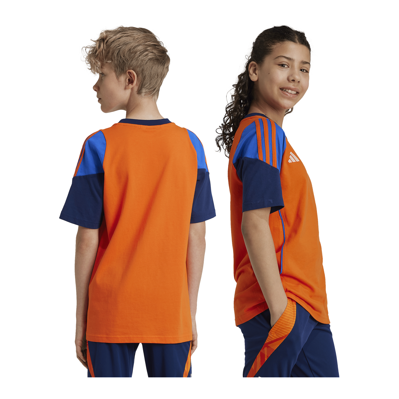 adidas Juventus Turin T-Shirt Kids Orange